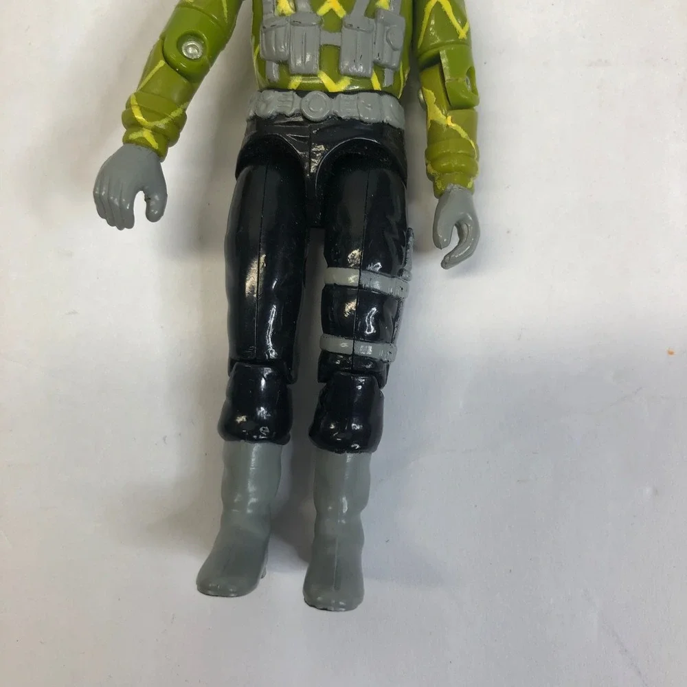 GI Joe Cobra Python Trooper Action Figure 1989 With File Card & Weapon - Picture 9 of 15